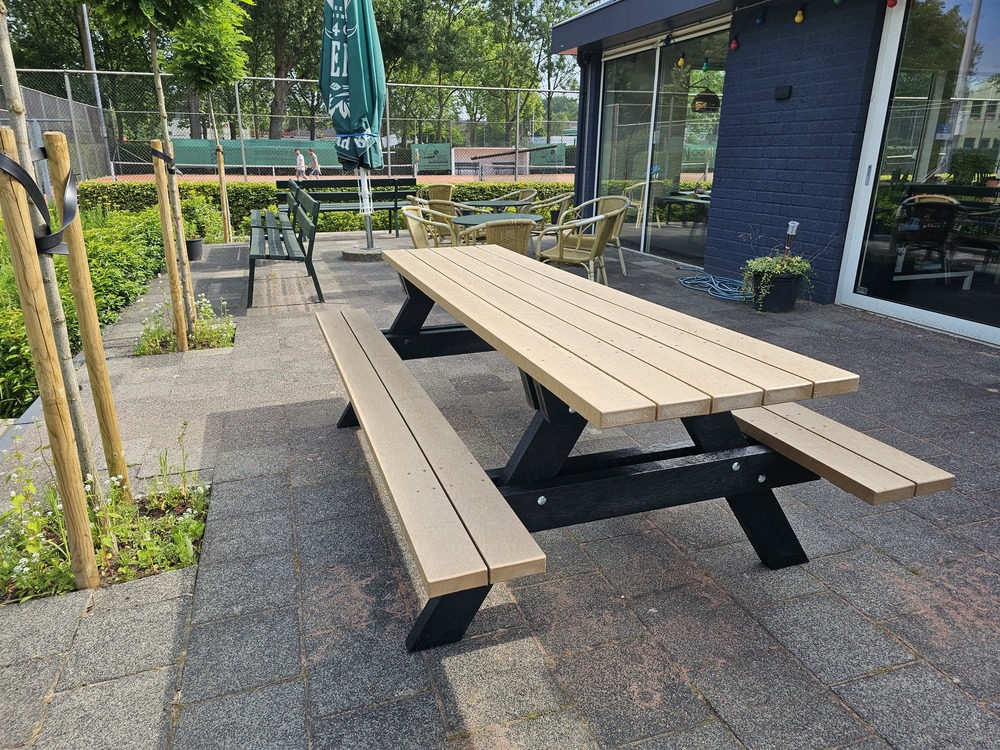 Picknicktafel kunststof Ibiza XL Beige - Afbeelding 6