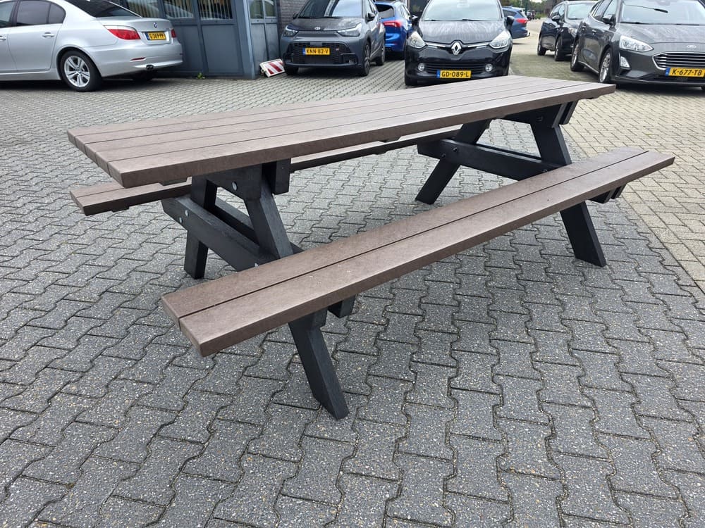 Picknicktafel Kunststof Ibiza XL bruin - Afbeelding 2