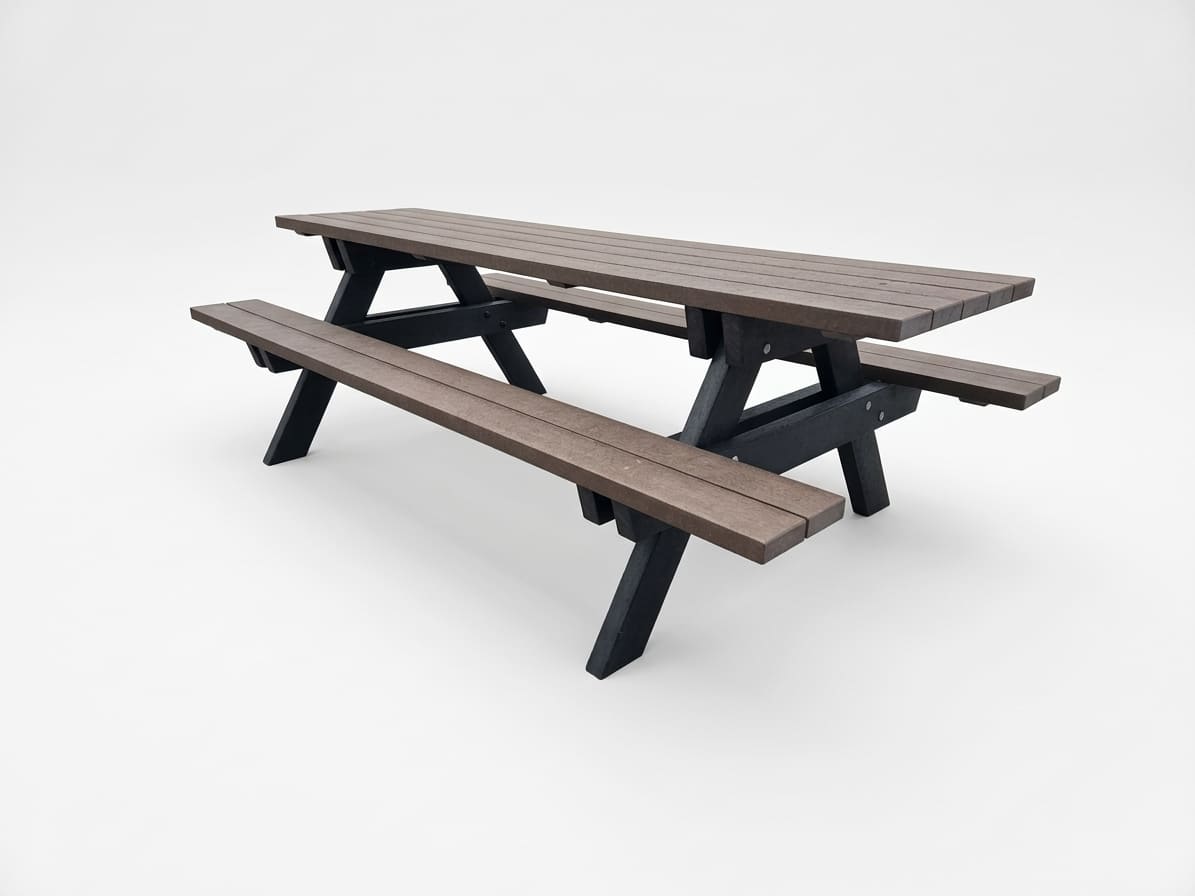 picknicktafel groot xl bruin rekupro